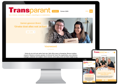 Transparant magazine